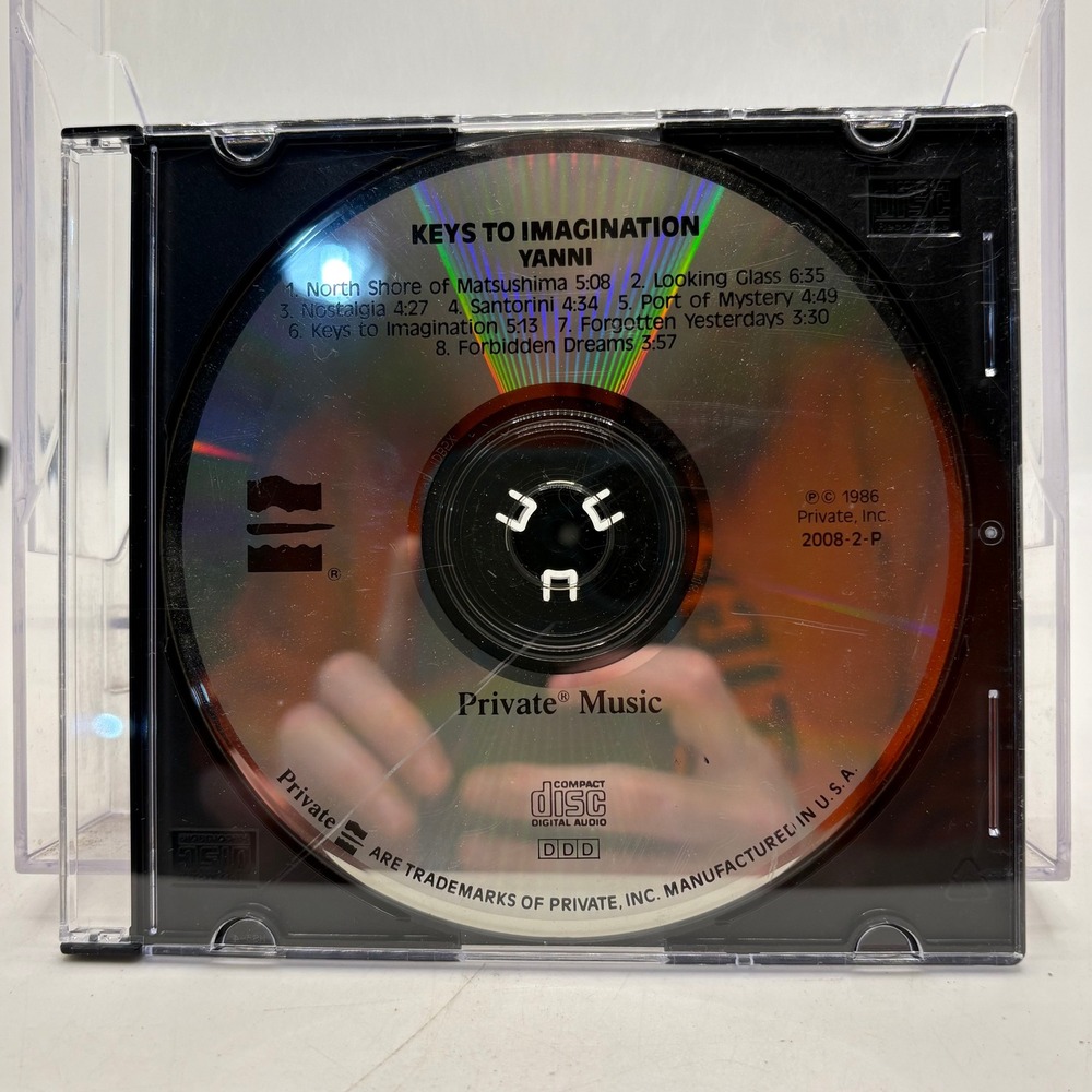 Yanni Keys‎ to Imagination CD 1986 Private Music 2008-2-P New Age Instrumental